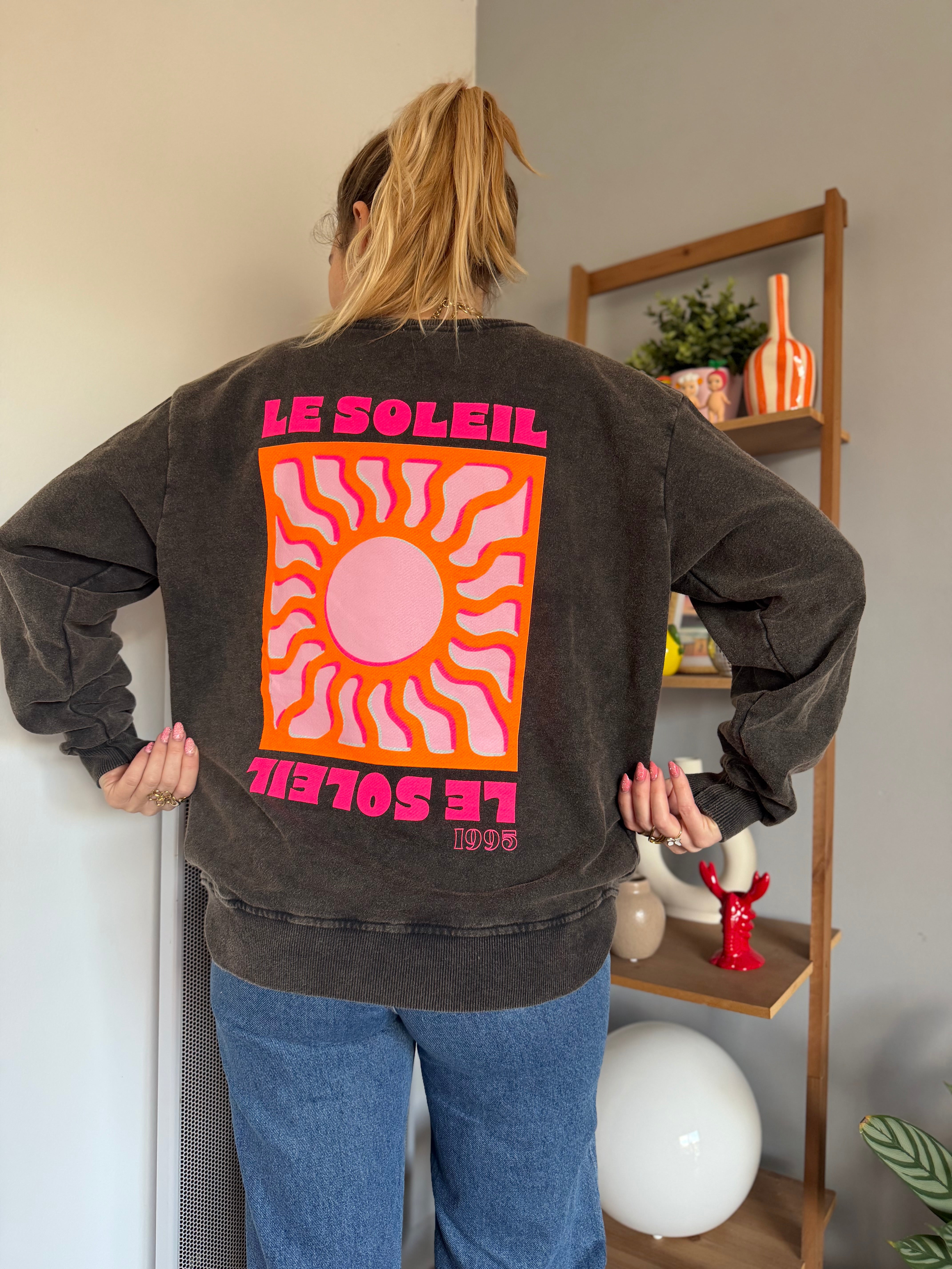 Sweat SOLEIL Noir (NEW FLUO)