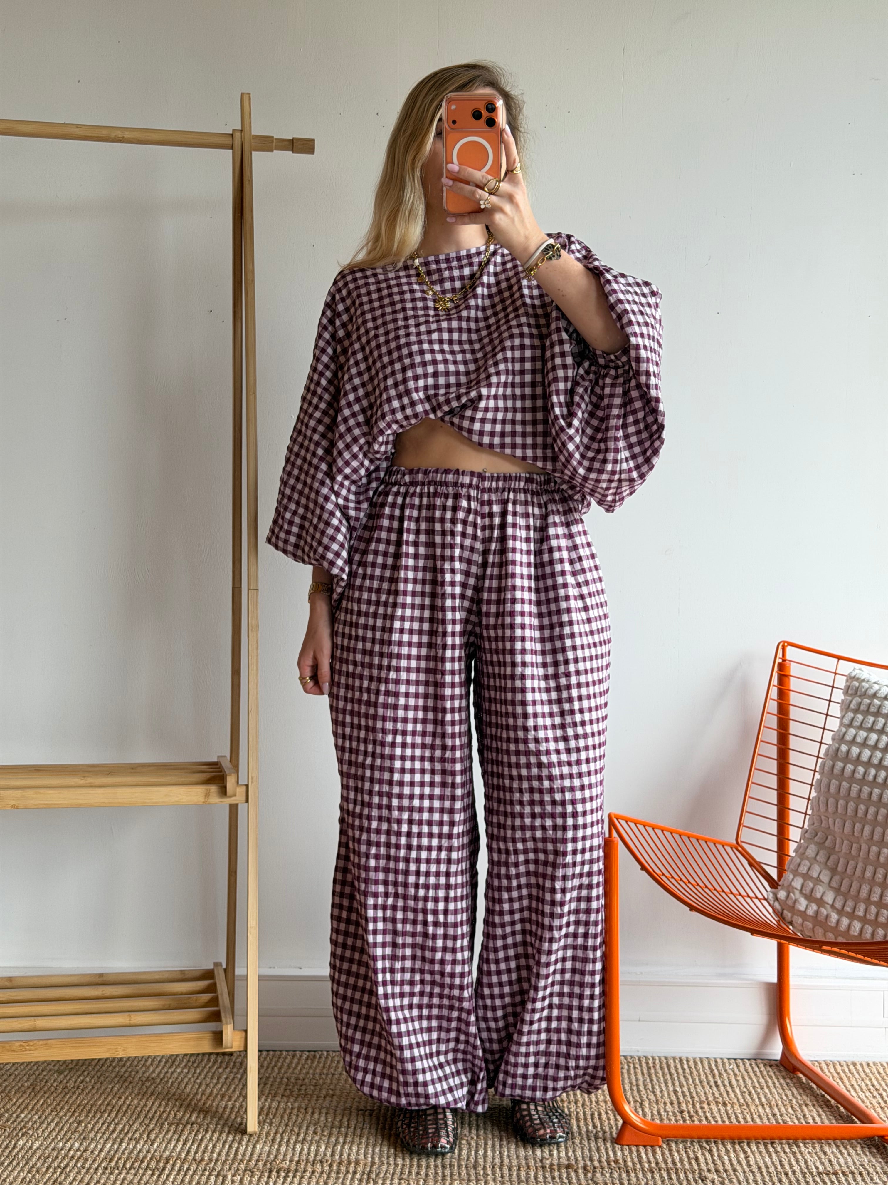 Blouse DIANE Prune