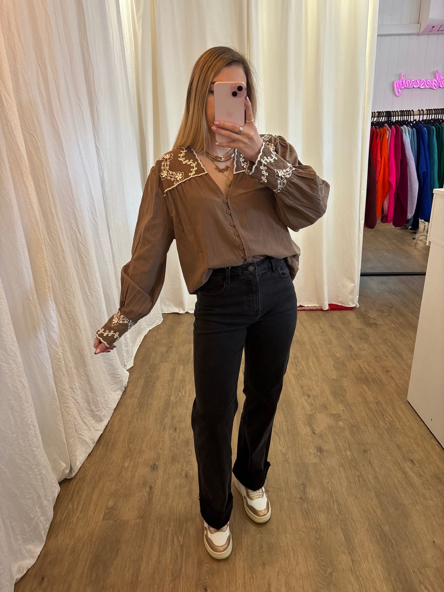 Blouse JULIA Chocolat