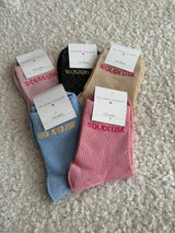 Chaussettes montantes BOUDEUSE