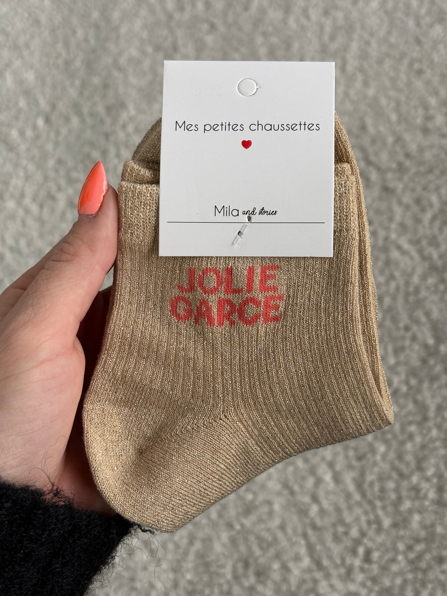 Chaussettes JOLIE GARCE
