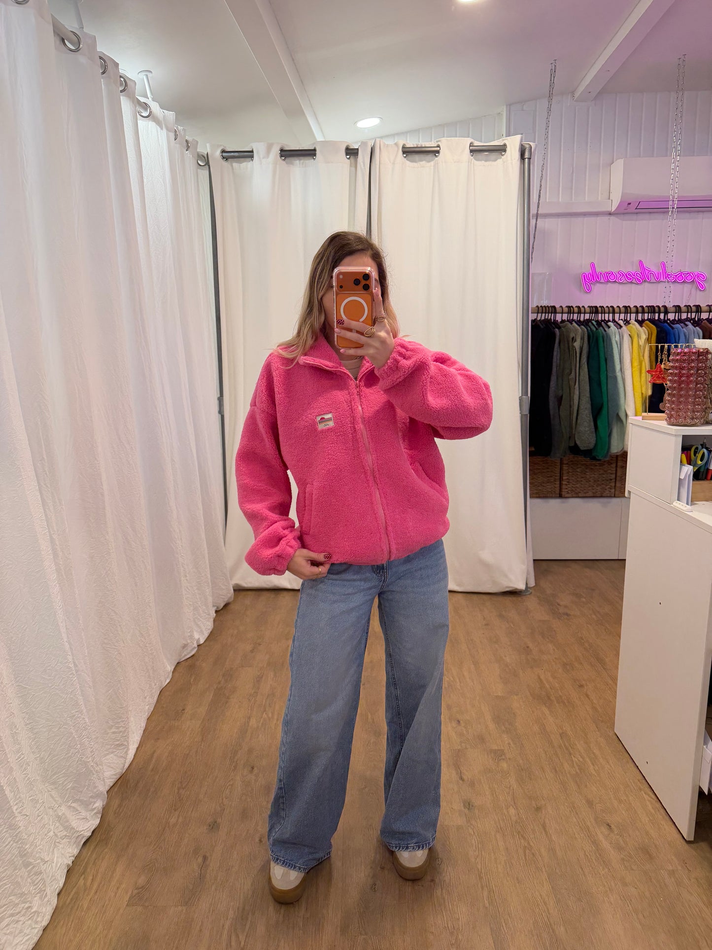 Veste polaire AVA Rose