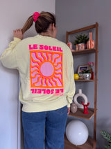 Sweat SOLEIL Jaune (NEW FLUO)