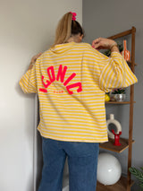 T-shirt marinière ICONIC Jaune + Beige