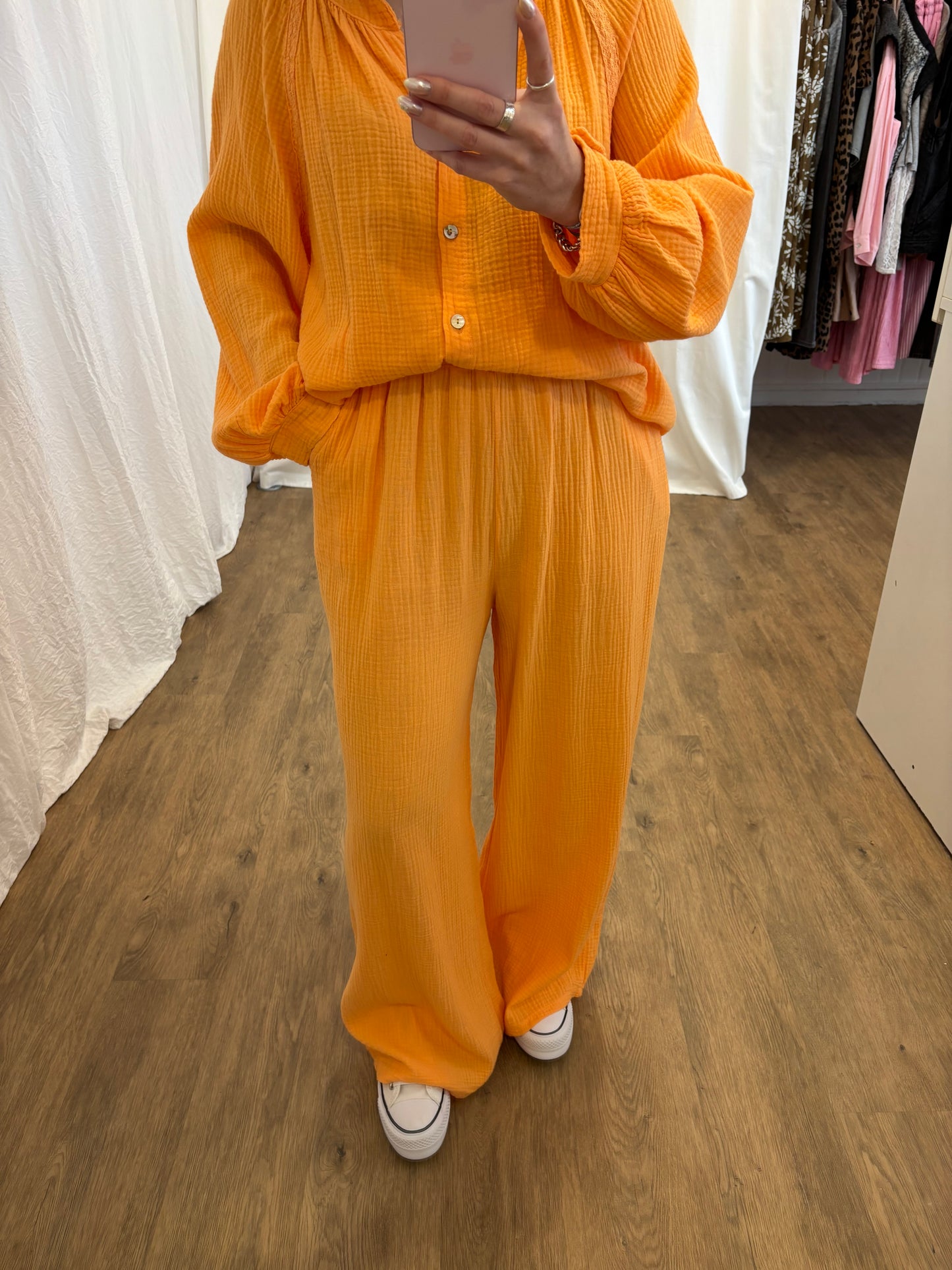 Pantalon LYA Orange agrume