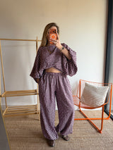 Blouse DIANE Prune