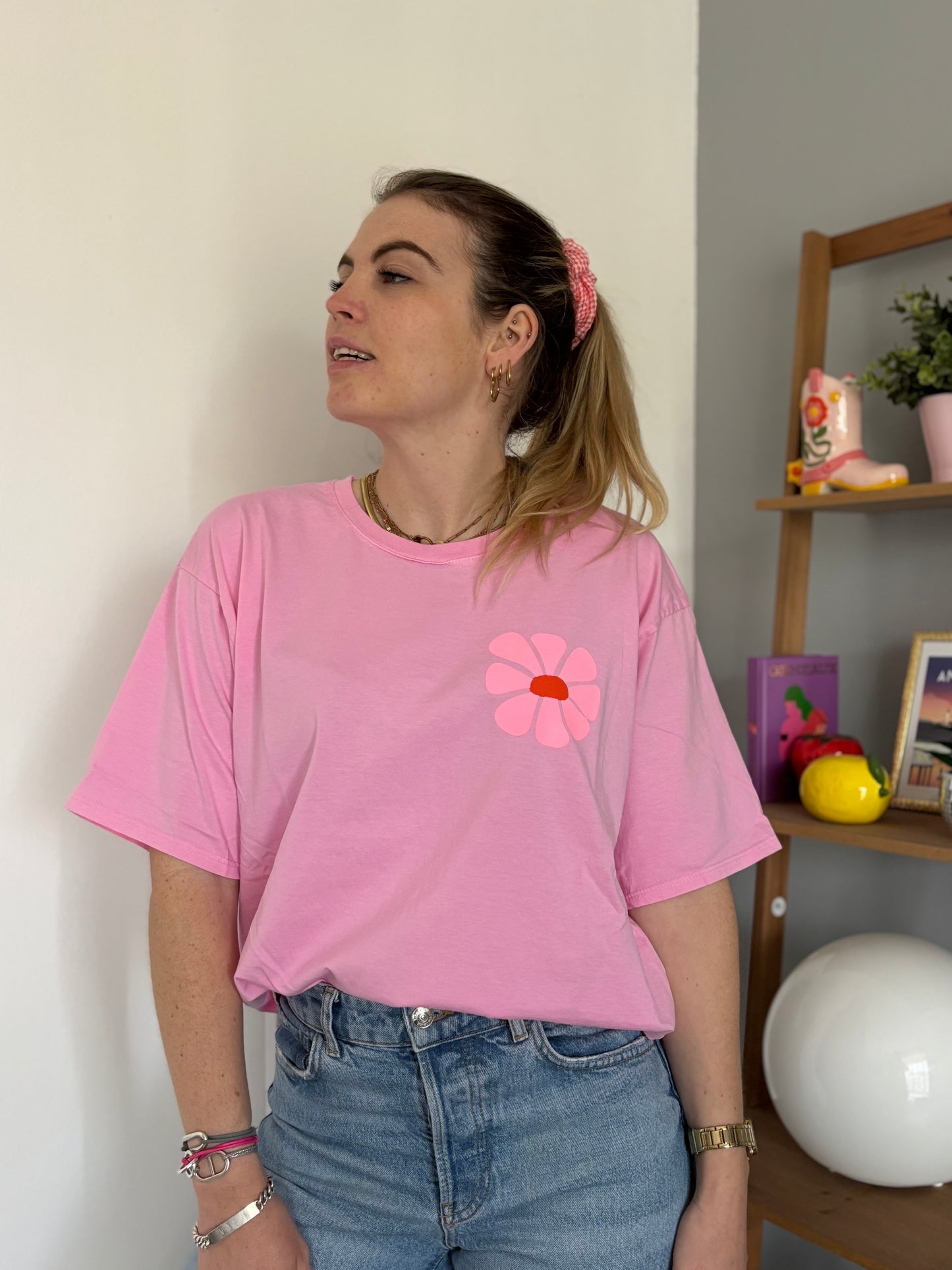 T-shirt MADE FOR MORE Rose