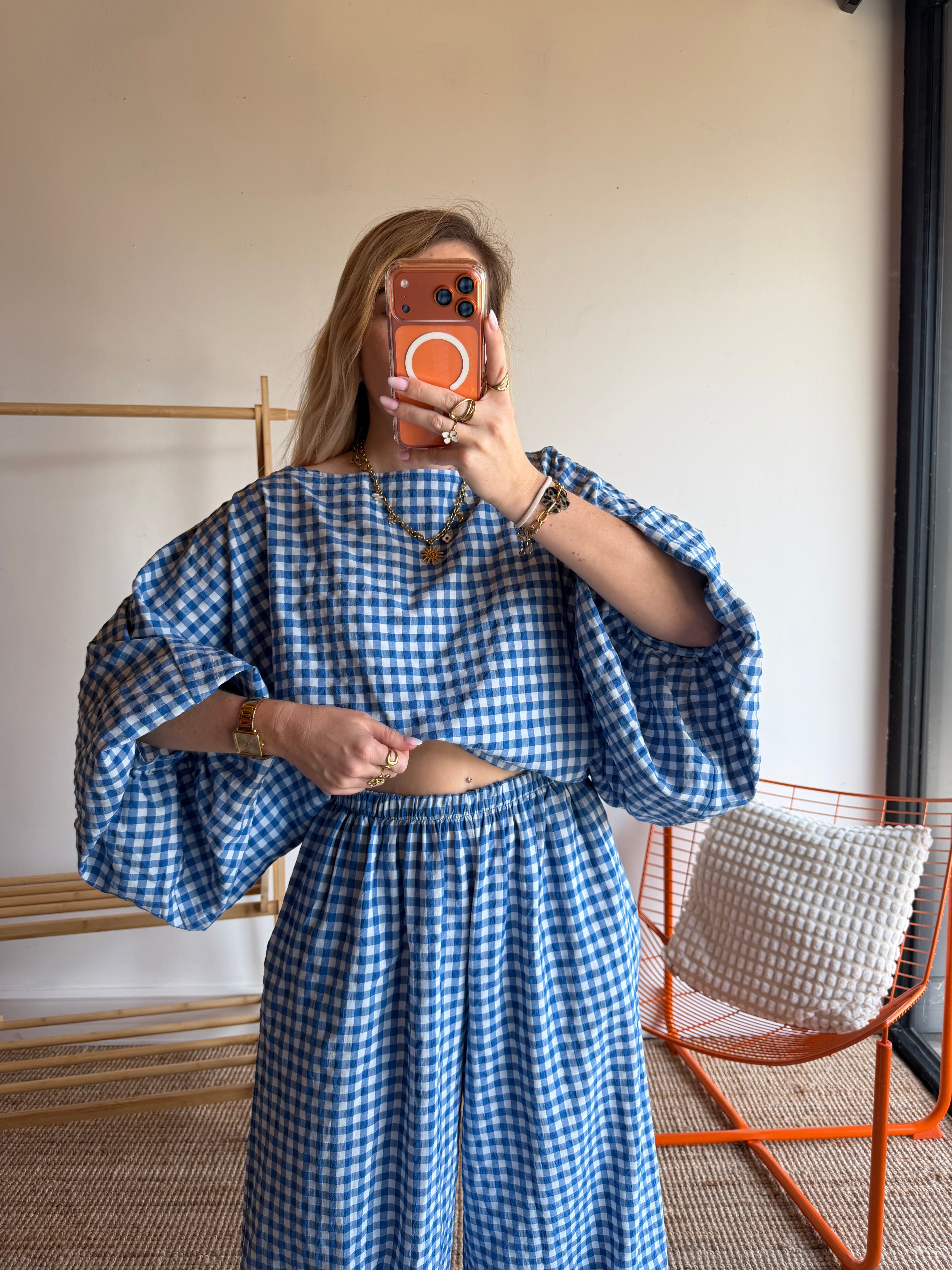 Blouse DIANE Bleu