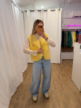 Gilet sans manches ANNA Jaune