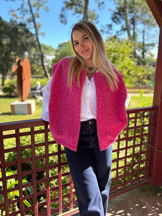 Veste sans manches LILI Rose