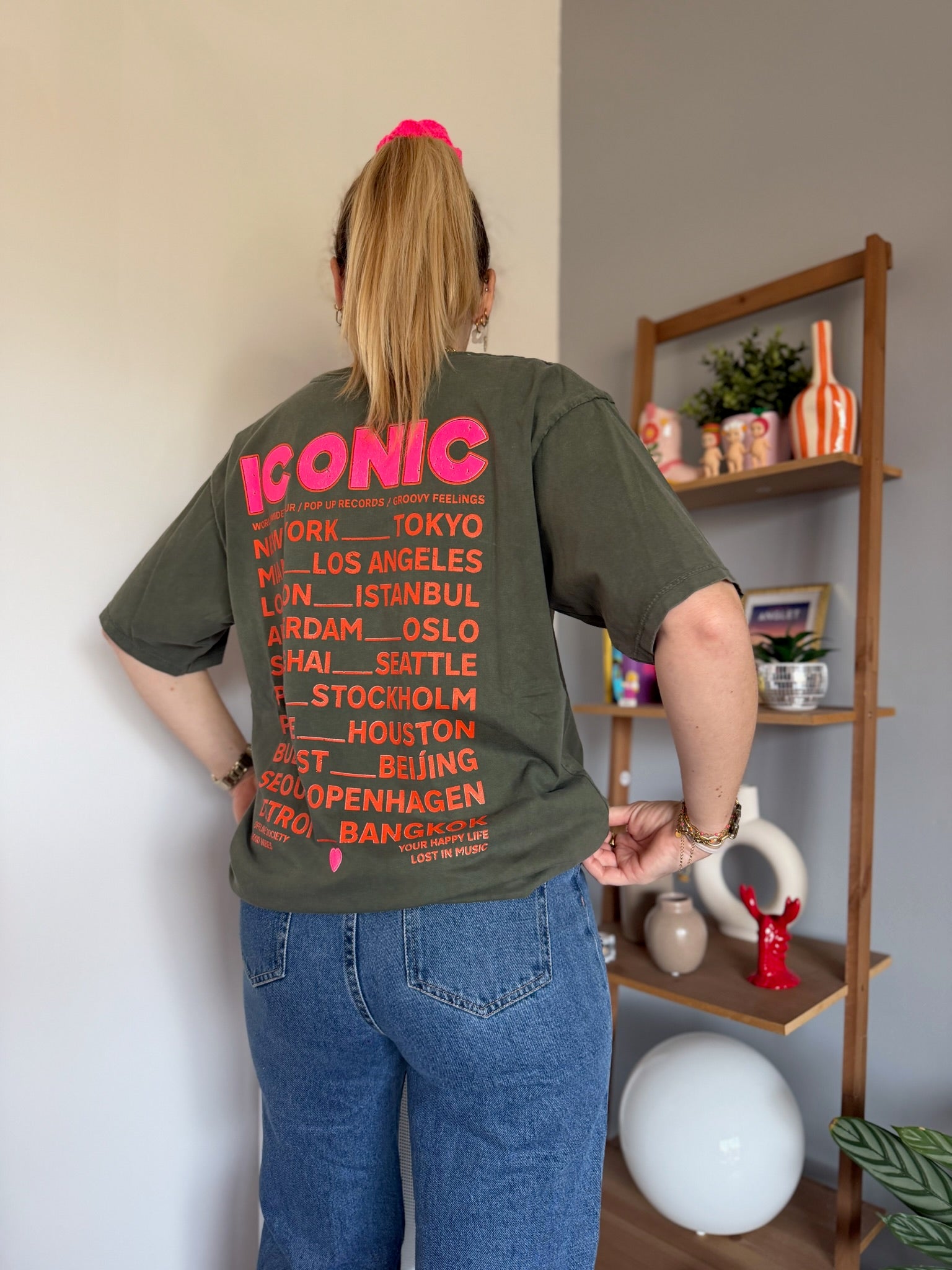 T-shirt ICONIC Kaki