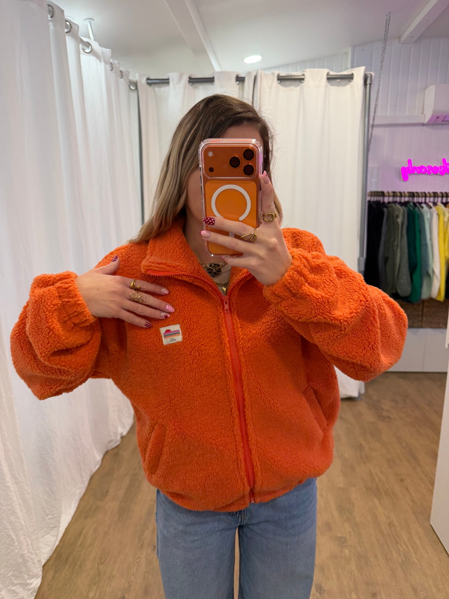 Veste polaire AVA Mandarine