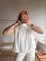 Top CARLA Blanc