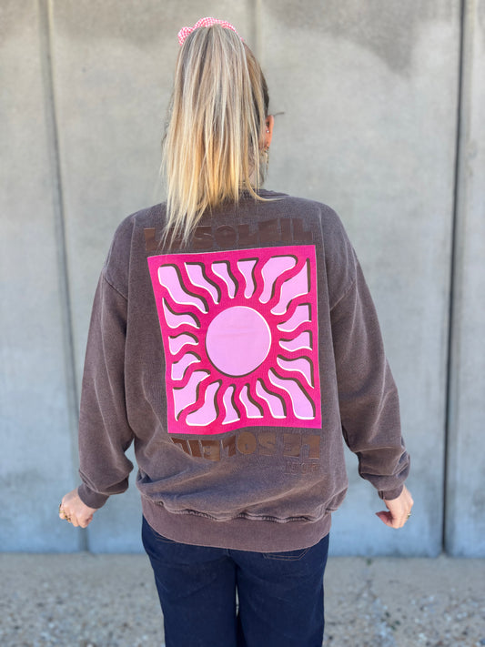 Sweat SOLEIL Marron (NEW)