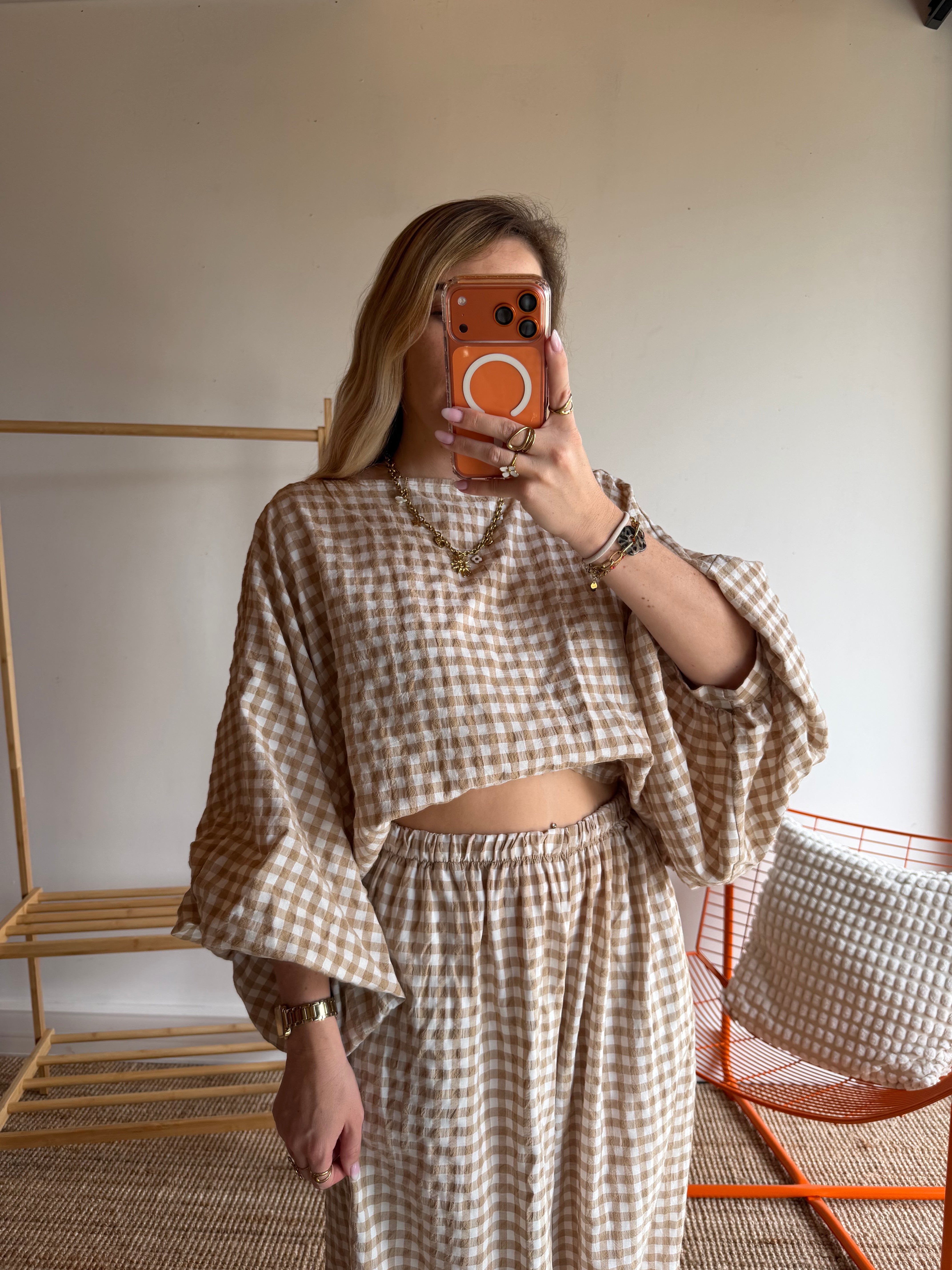 Blouse DIANE Beige