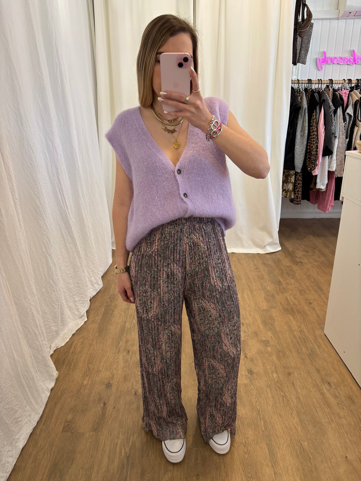 9 - Pantalon plissé BILI Kaki
