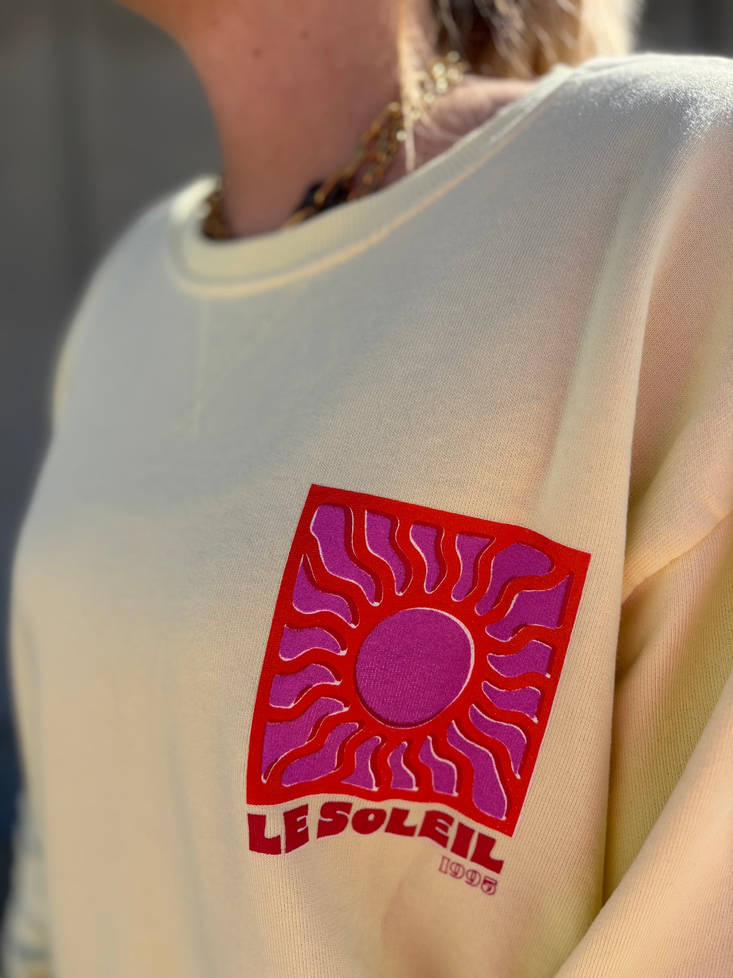 Sweat SOLEIL Jaune