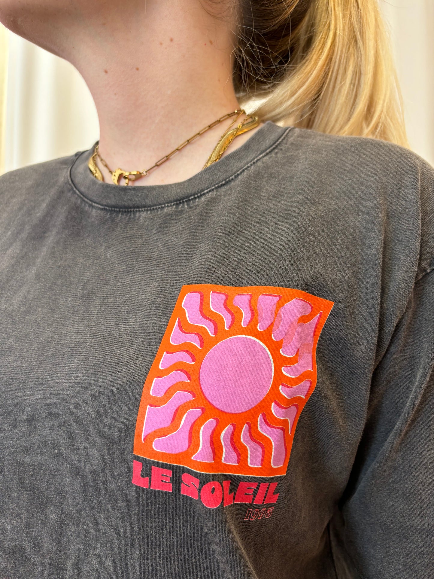 T-shirt SOLEIL Noir