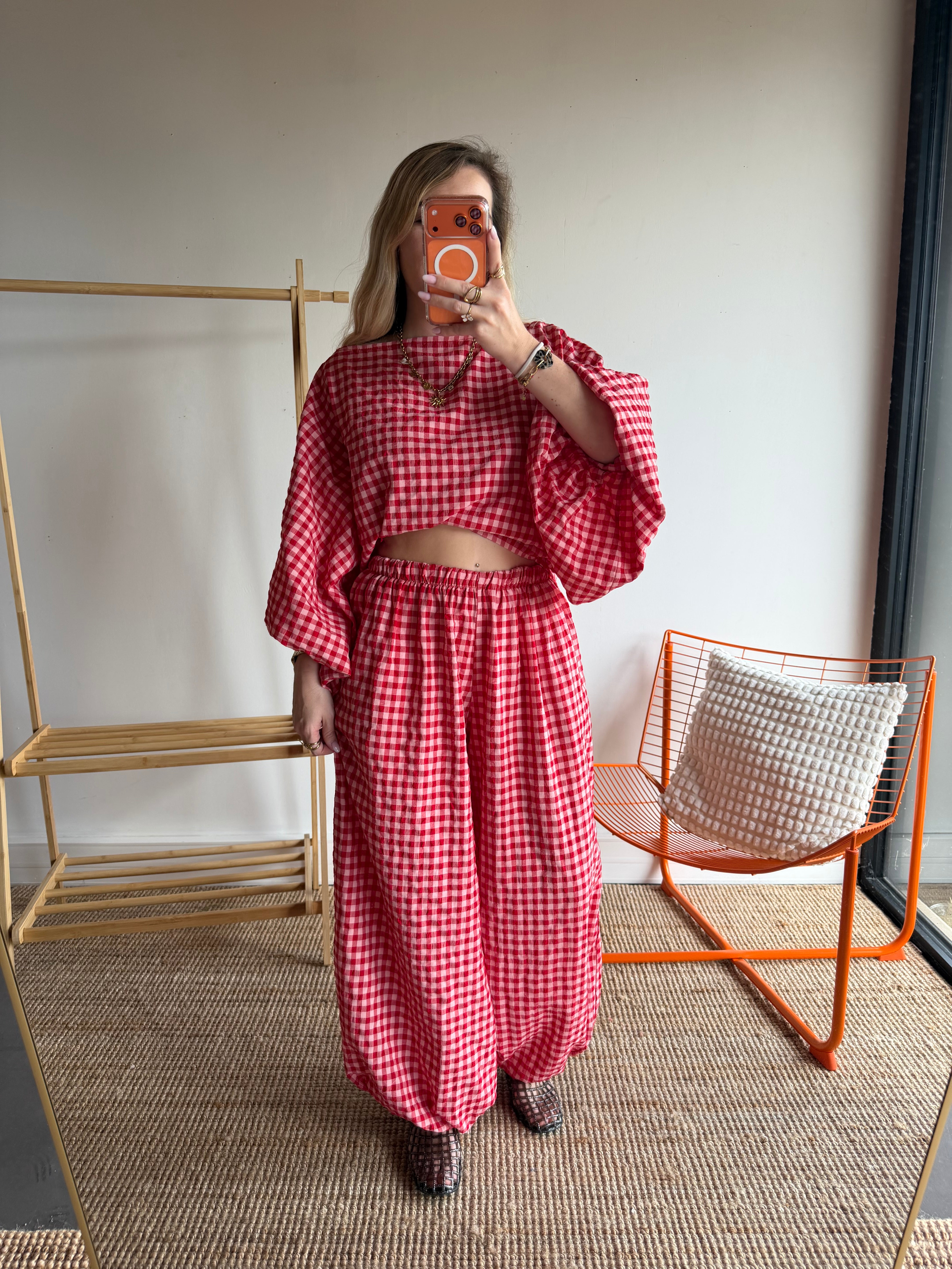 Blouse DIANE Rouge