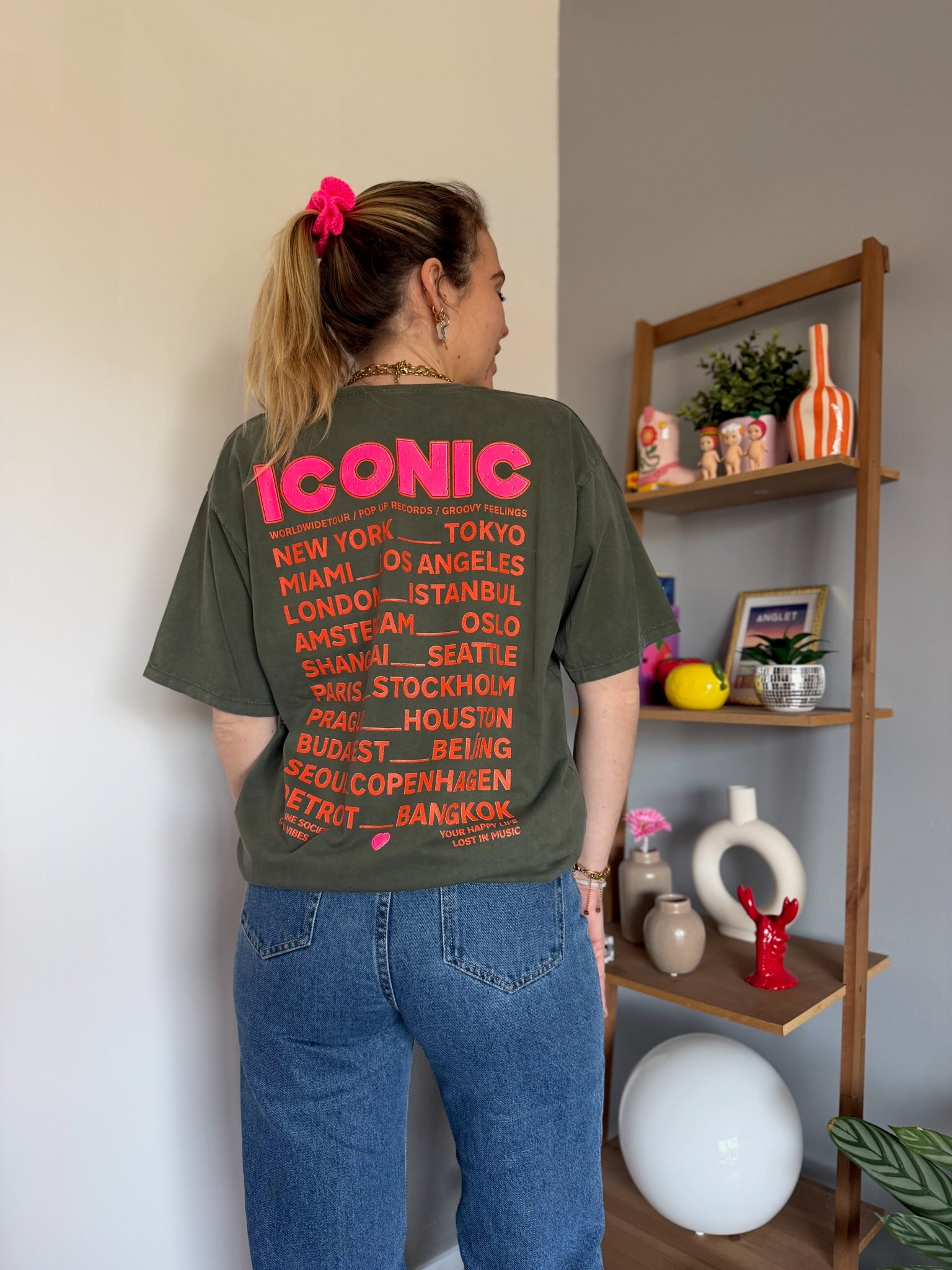 T-shirt ICONIC Kaki