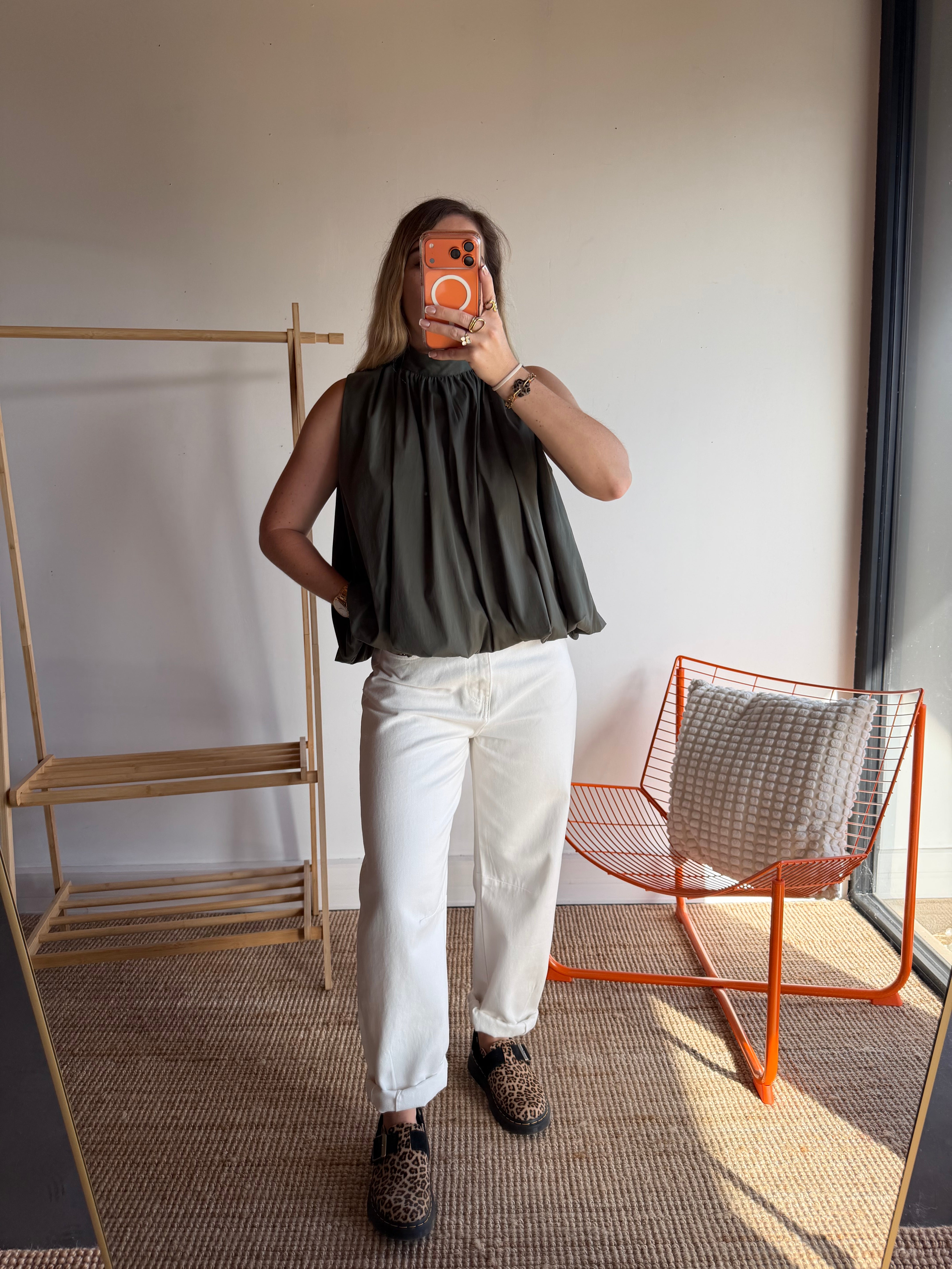 Top CARLA Kaki