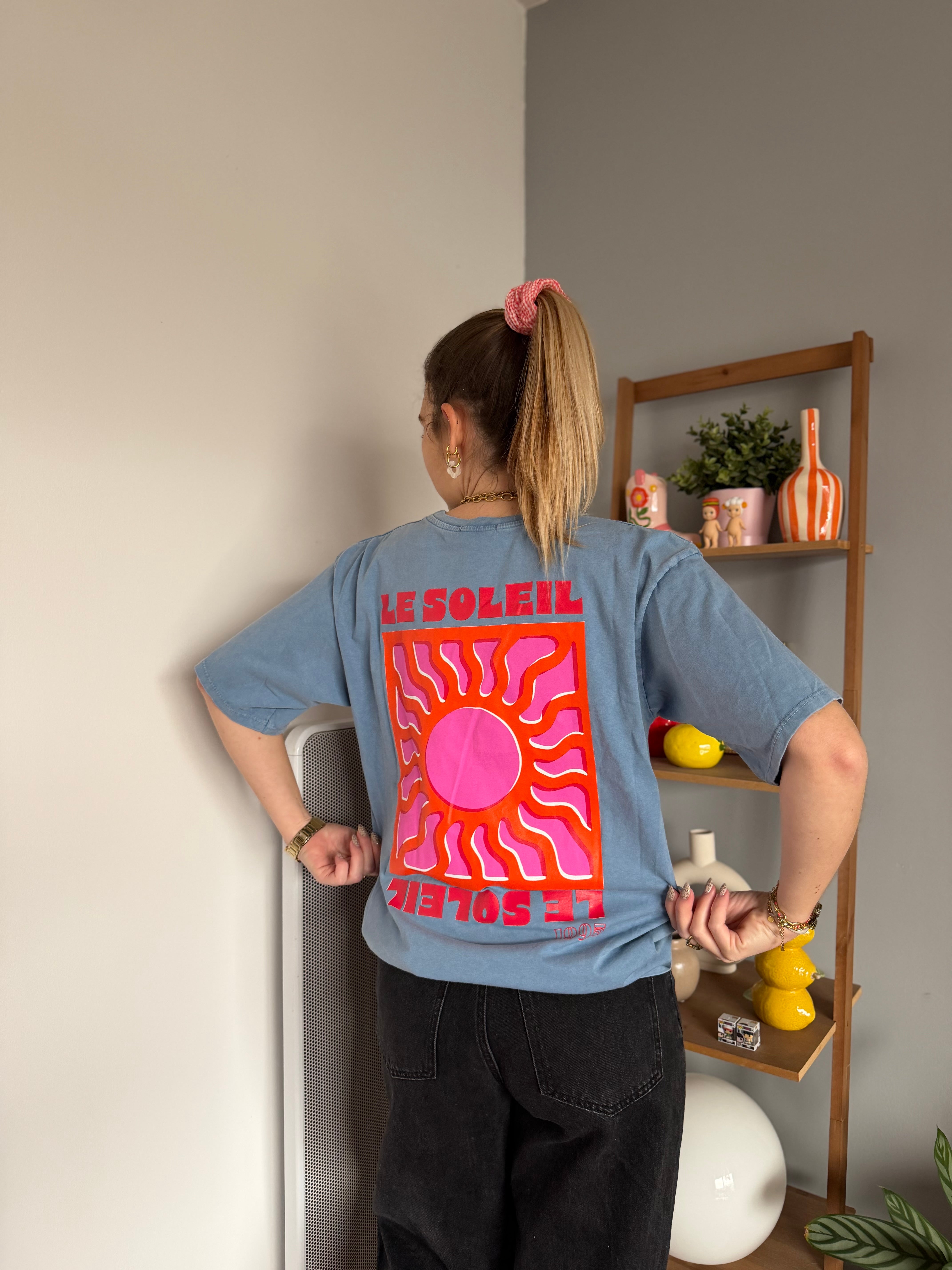 T-shirt SOLEIL Bleu