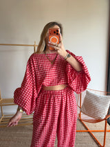 Blouse DIANE Rouge
