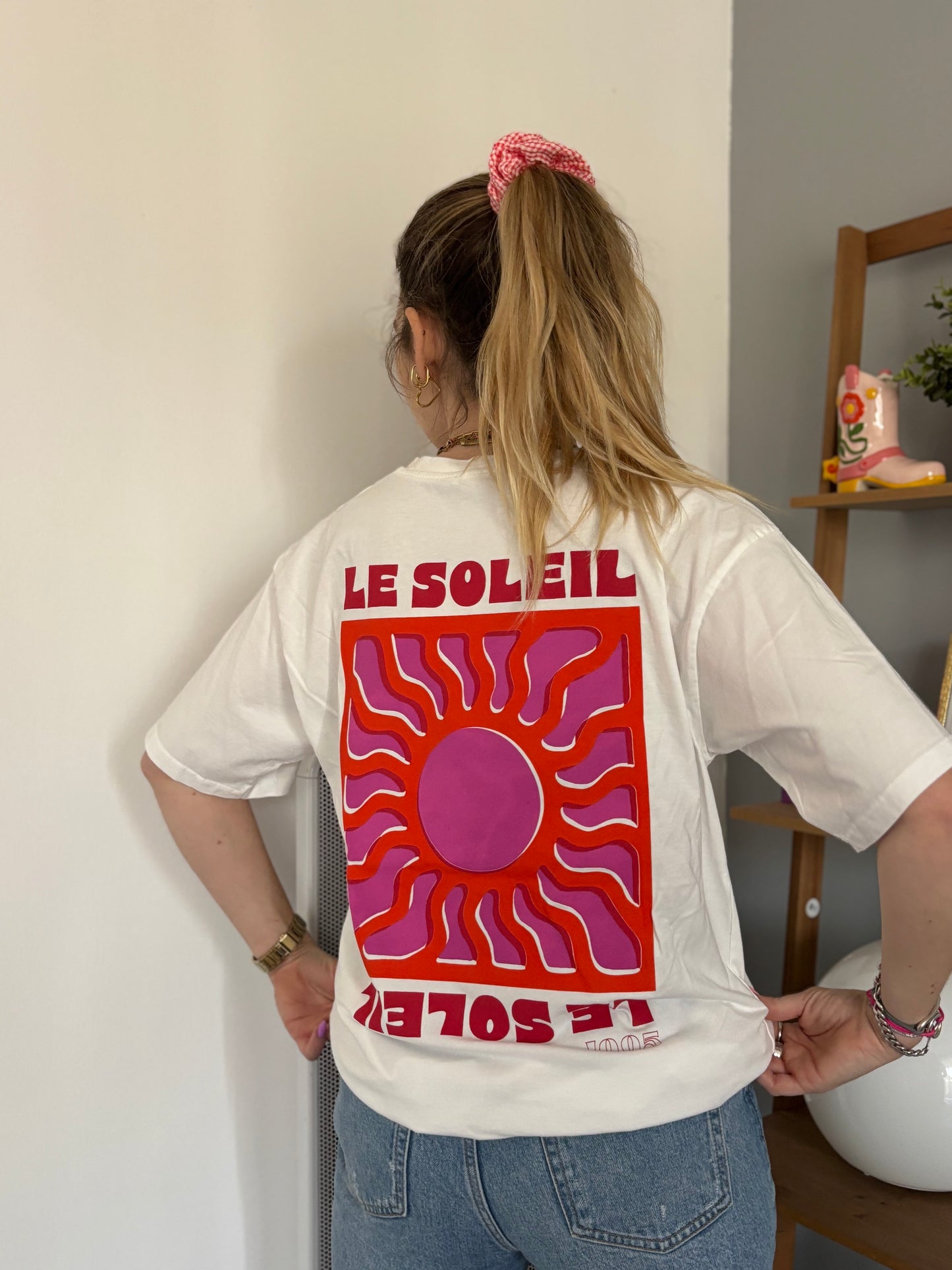 T-shirt SOLEIL Blanc
