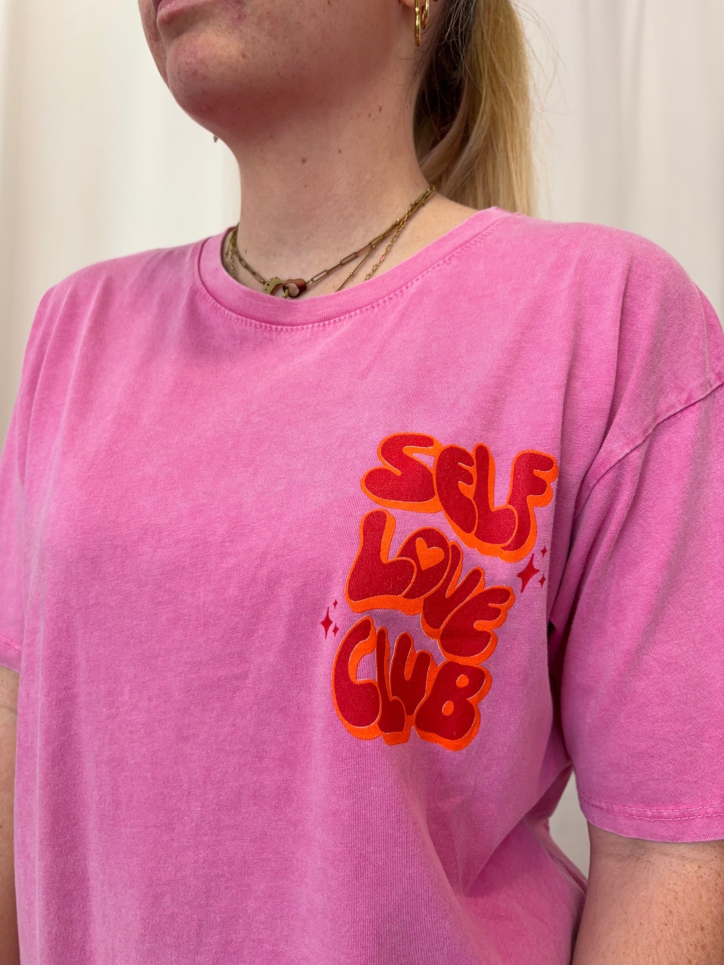 T-shirt SELF LOVE Rose
