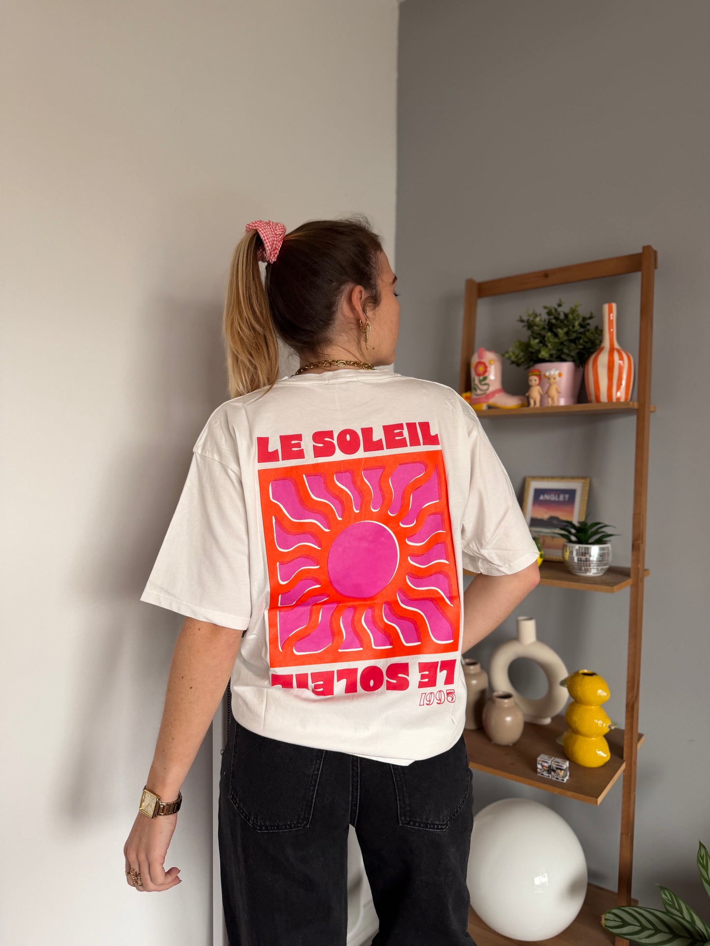T-shirt SOLEIL Blanc