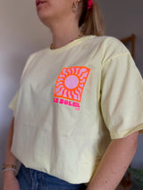 T-shirt SOLEIL (NEW FLUO) Jaune