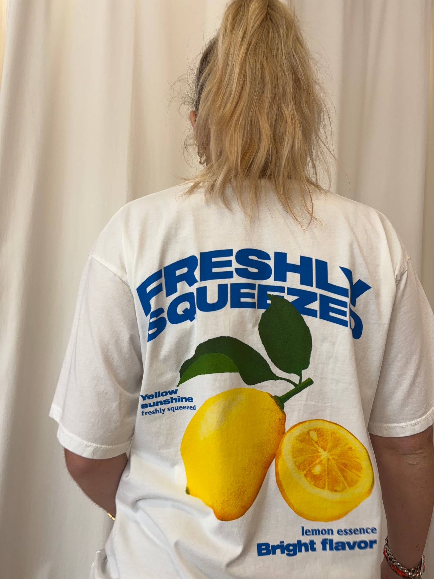 T-shirt CITRON Blanc