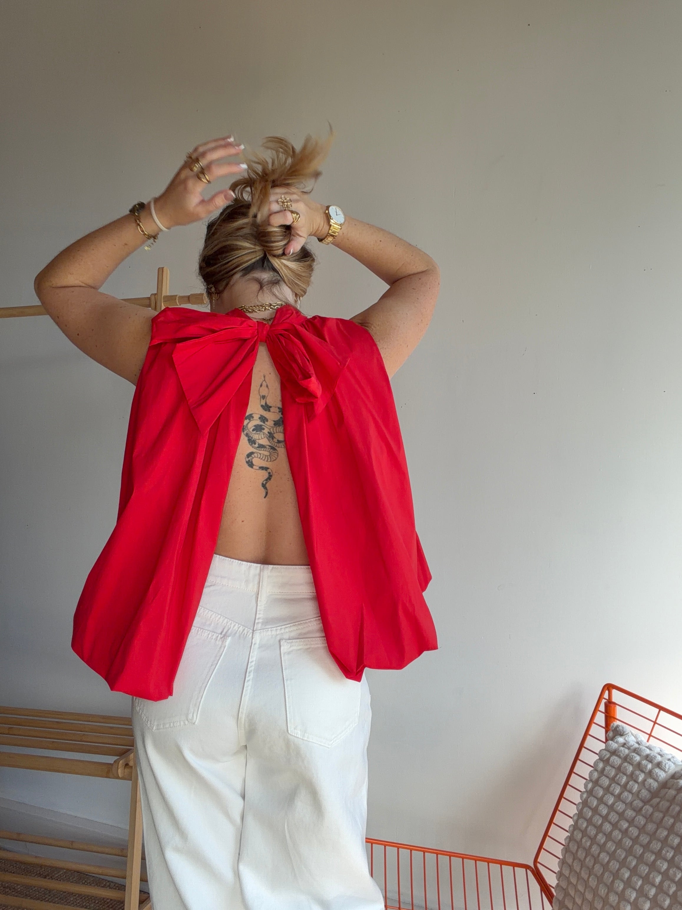 Top CARLA Rouge