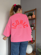 T-shirt marinière ICONIC Rose + Rose