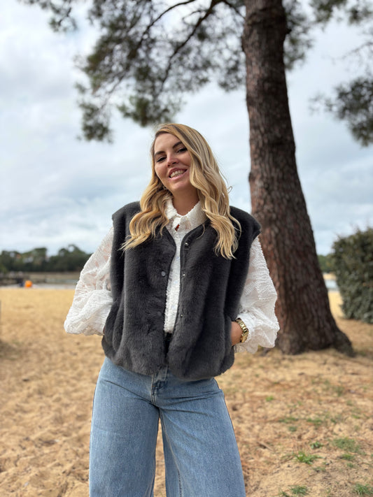 Veste sans manches MYO Gris foncé