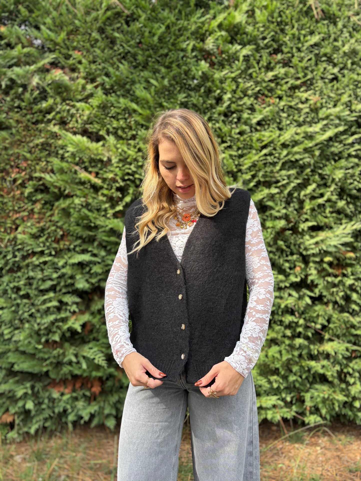 7 - Gilet TOM - Noir