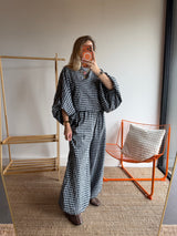Blouse DIANE Bleu marine