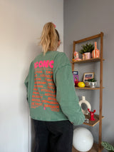 Sweat ICONIC Vert bouteille