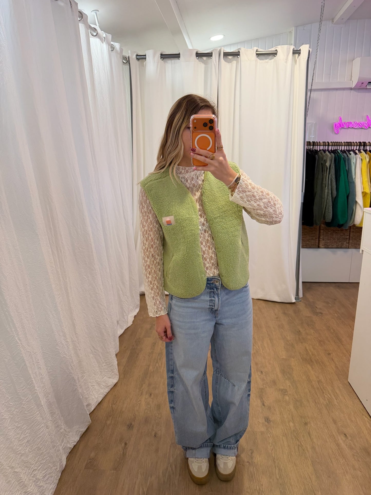 Gilet sans manches ANNA Vert