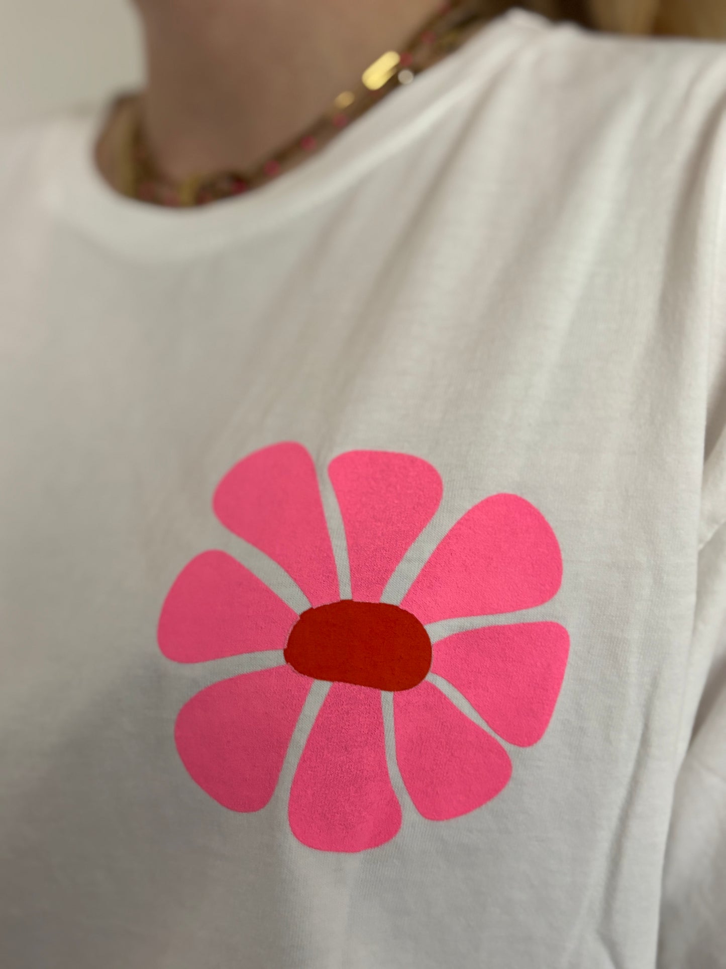 T-shirt MADE FOR MORE Blanc