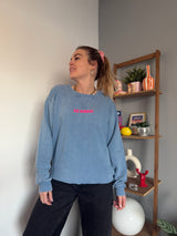 Sweat ICONIC Bleu