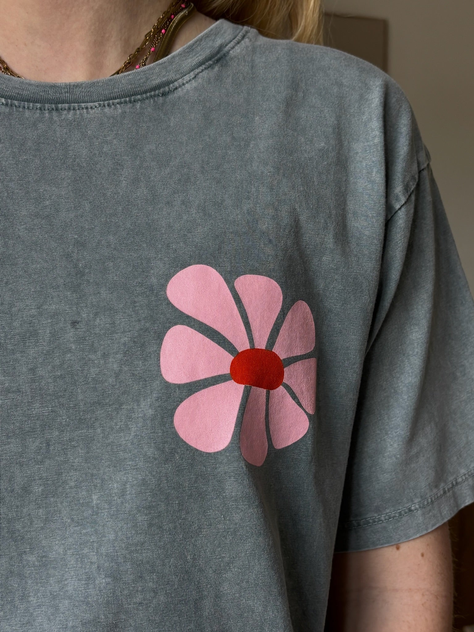 T-shirt MADE FOR MORE Gris ••