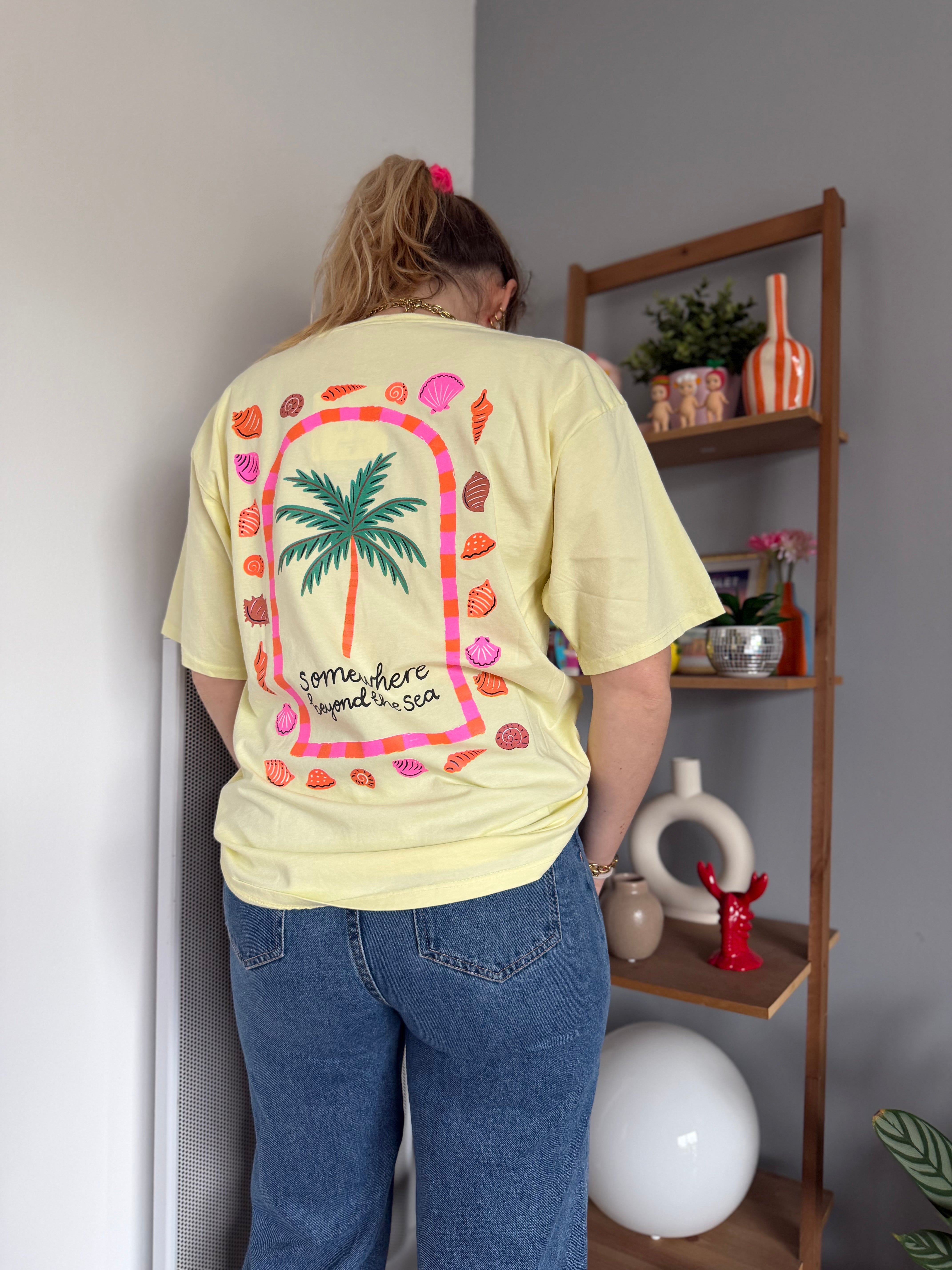 T-shirt COQUILLAGE Jaune