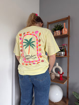T-shirt COQUILLAGE Jaune