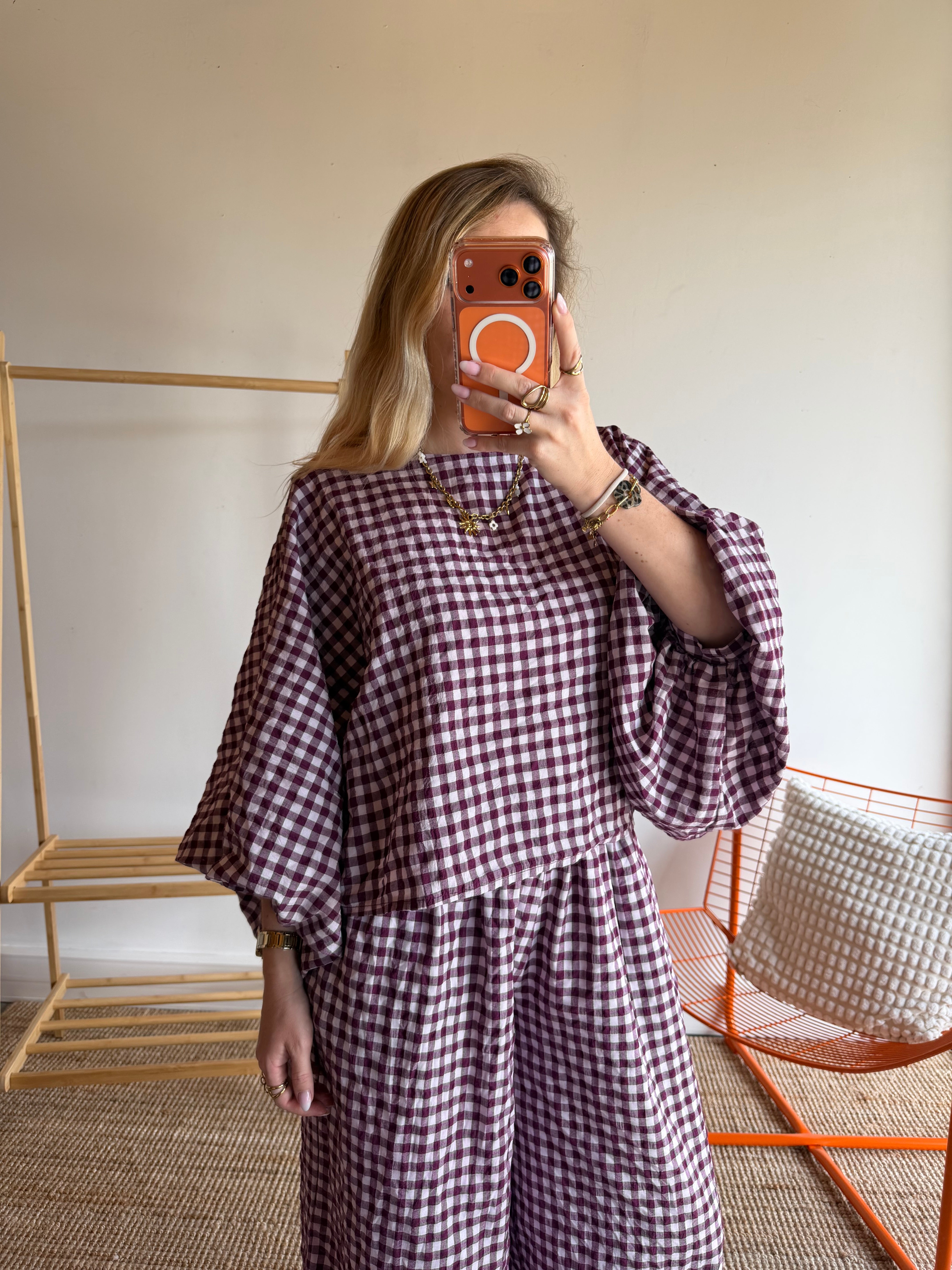 Blouse DIANE Prune