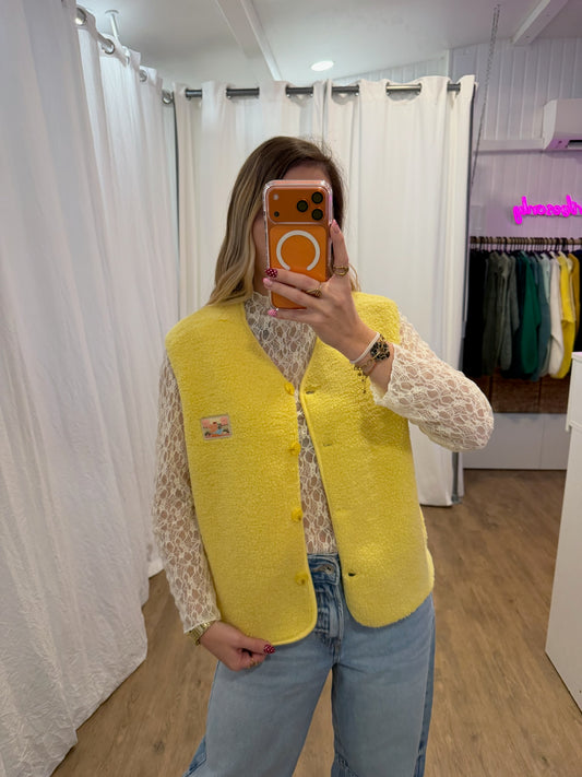Gilet sans manches NINA Jaune