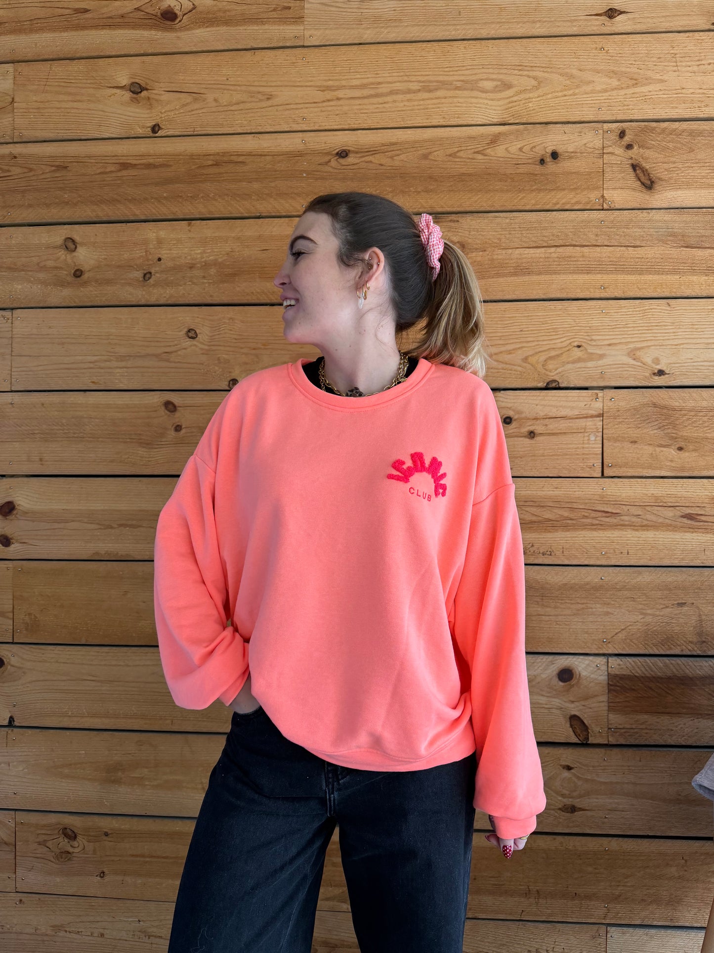 Sweat ICONIC Corail fluo