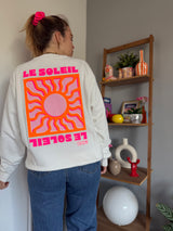 Sweat SOLEIL Blanc (NEW FLUO)