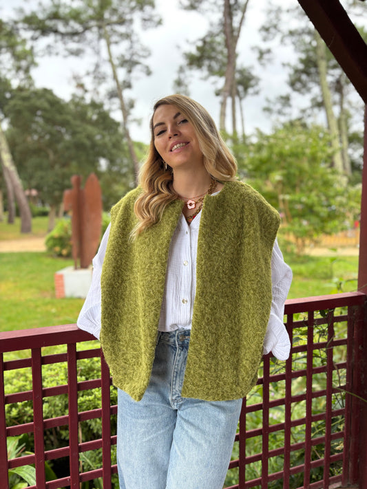 Veste sans manches LILI Olive