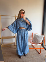 Pantalon DIANE Bleu